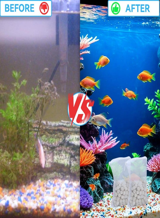 FKBYM 280 غرام، عبوتان A1373، فلتر Biomax لأحواض السمك سعة 70 جالونًا، متوافق مع فلتر Aquaclear Fish، لفلتر AquaClear 70 Power Filter، فلتر Bio-max داخلي، مناسب للسلالات الكبيرة، أبيض - Image 4